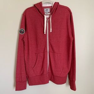 Roots | Sandylake knit full zip hoodie, large